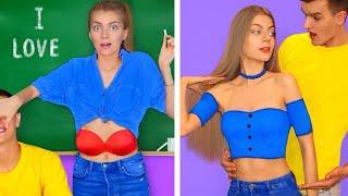 CLOTHES DIY & FASHION HACKS Girls Clothes Transformation Ideas by Mariana ZD