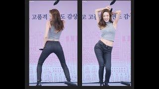 NS윤지 - 즉흥섹시댄스 직캠 Fancam 용인 벗꽃축제 by Mera