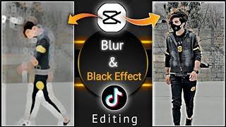 Halo Blur & Black Effect Video Editing In Capcut App  Tik Tok Trending Video Editing  Capcut App