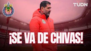 ¡SE VA  Fernando Hierro deja el proyecto de CHIVAS  TUDN