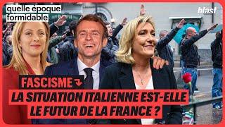 FASCISME  LA SITUATION ITALIENNE EST-ELLE LE FUTUR DE LA FRANCE ?