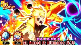 Naruto The Final Showdown All Maxed EX Ultimates Showcase - Naruto x Boruto Ninja Voltage