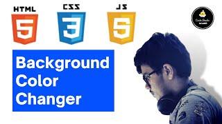 Mini Project  Background Color Changer using Vanilla JS.
