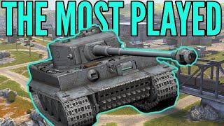 The most played tanks in world of tanks Blitz
