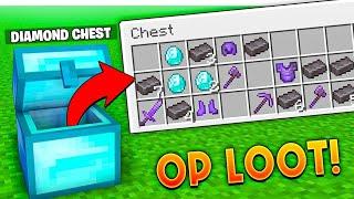 Minecraft But There are CUSTOM CHESTS....