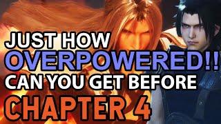 Crisis Core Final Fantasy 7 Reunion How OVERPOWERED Can You Get BEFORE Chapter 4