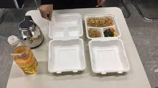 Biodegradable Disposable Lunch Boxes Food Containers Boxes