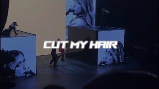Tate McRae - cut my hair Live lyrics