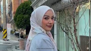 Video Fashion NAMI Hijab Voal Printed Premium Signature Series 2023 Rahina Indonesia Shopee Tiktok