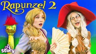 Rapunzel 2 + Rapunzel + Pollyanna English Fairy Tales & Kids Stories