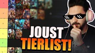 Trelli Makes a Ranked Joust Tierlist for Season 10.5 - Smite