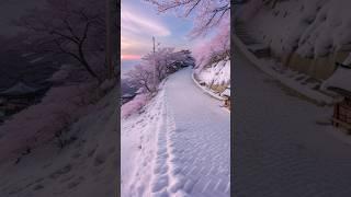 Japanese winter vibes. #japan #japanese #vibes #winter #nature #pedesaan #snow