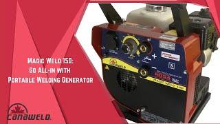 Magic Weld 150 Go All in with Portable Welding Generator