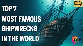 Top 7 Most Famous Shipwrecks in the World  The Dark History