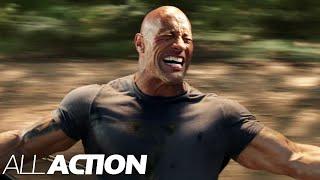 Dwayne Johnson Brings Down a Helicopter  Fast and Furious Hobbs & Shaw  All Action