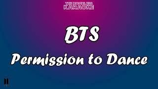 BTS - Permission To Dance - Karaoke