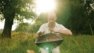 Golden Light Meditation  1 hour handpan music  Malte Marten