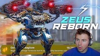 Most UNSTOPPABLE Zeus Build Of All Time... Non-Stop 1 ZAP Kills - Transformed  War Robots