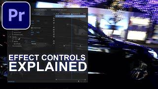 The Effect Controls Panel Explained in Adobe Premiere Pro CC Video Editing Tutorial