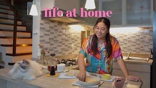 Life at Home ⏤ Family Time Spam Rice New Nails & Productive Days• A Cozy Reset Routine vlog 
