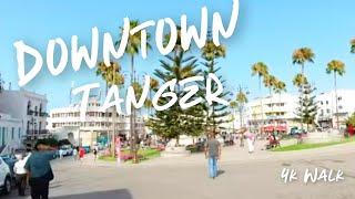 Tanger Morocco 4K Walk Downtown and Old Medina