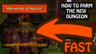 HOW TO FARM FAST THE HALLOWEEN DUNGEON  GUIDE DUNGEON QUEST