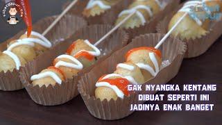 Sate kentang gak nyangka kentang dibuat seperti ini jadi enak