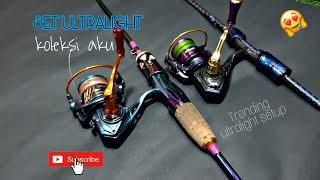 TIGA hari casting haruan  trending ULTRALIGHT setup