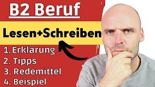 B2 Beruf Prüfung  Lesen + Schreiben