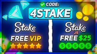 Stake Promo Code 2024 - FREE $25 + Coins + 5% Rakeback on Stake US stake code review