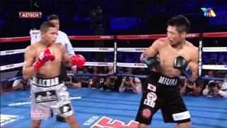 Miguel Alacrán Berchelt vs Takashi Miura   Azteca Deportes