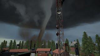 Garrys Mod Tornado Challenge 3 - Tornado Vs. Destructible Town
