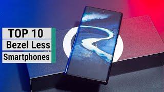 Top 10 New Bezel Less Smartphones 2022  Highest Screen To Body Ratio