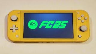 EA Sports FC 25 Gameplay Nintendo Switch Lite