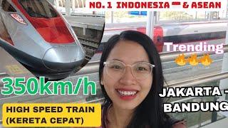 4K PERTAMA KALI ORANG VIETNAM NAIK KERETA CEPAT  BANDUNG-JAKARTA