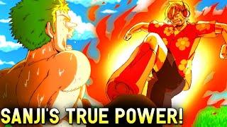 SANJI FINALLY PROVES HES BETTER THAN ZORO Anti-Admiral Powers REVEALED - One Piece Chapter 1107