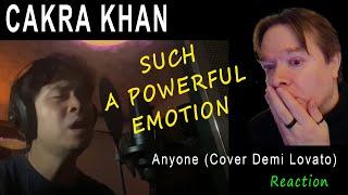 CAKRA KHAN - Anyone -  Demi Lovato cover  - reaction