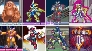 All Mutos Reploid Mechaniloid & Pantheon Boss Fights - Mega Man Zero 1 2 3 4 No Damage