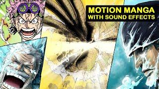 Garp & Koby VS Blackbeard Pirates  Motion Manga with SFX FIXED