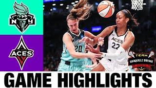 New York Liberty vs Las Vegas Aces Highlights  Womens Basketball  2024 WNBA