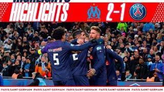 HIGHLIGHTS  Marseille 2-1 PSG I RAMOS ️ #CoupeDeFrance  #OMPSG