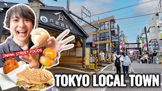 Less Tourists Tokyo Local Town Japanese Street Foods in Togoshi Ginza Arcade Ep.488