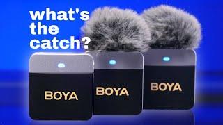 Wireless sounds good...whats the CATCH? BOYA M1V2 Wireless Microphone System