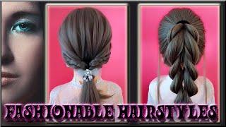 TOP 10 FASHIONABLE HAIRSTYLES Learn to do BEAUTIFUL HAIRSTYLES Part 1