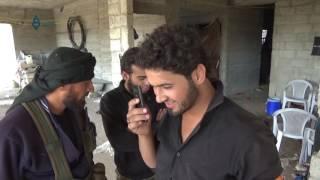 ضاحية الأسد- أحد عناصر النظام يتصل ليسأل عن زميله وعنصر من جيش الفتح يرد عليه