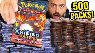 BIGGEST SHINING FATES Pokemon Cards Opening EVER