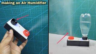 Making an Humidifier at home  how to make mist maker  cool mist Air Humidifier for Room