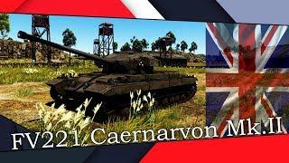 Обзор FV221 Caernarvon  Топовый нагиб  War Thunder