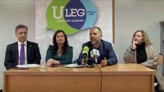 RUEDA DE PRENSA UNIÓN POR LEGANÉS ULEG  23 ENERO 2022