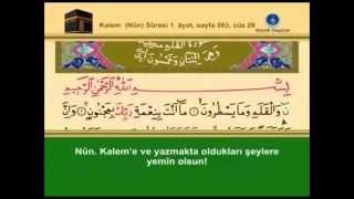 Kalem Sûresi –Takipli ve Mealli - İshak Danış